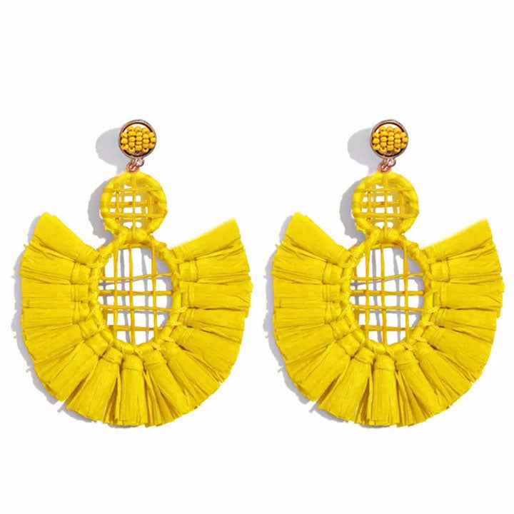 The Yellow Ray Earrings