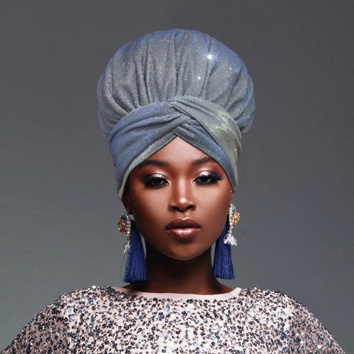Luxurious Fashion Head Wrap(Satin-Lined)-EWA910
