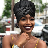Solid Color Head Wrap(Satin-Lined)-EWA603