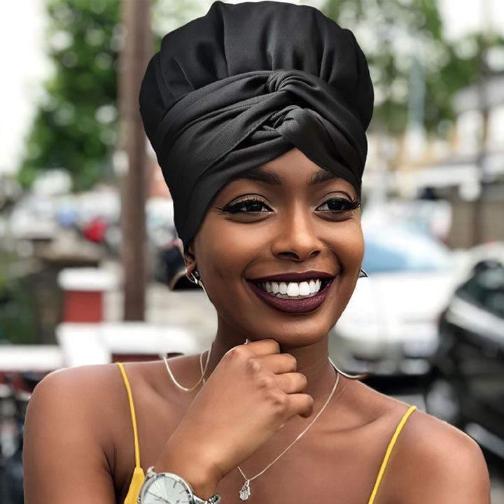 Solid Color Head Wrap(Satin-Lined)-EWA603