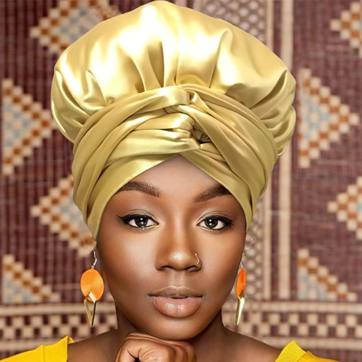 Solid Color Head Wrap(Satin-Lined)-EWA606