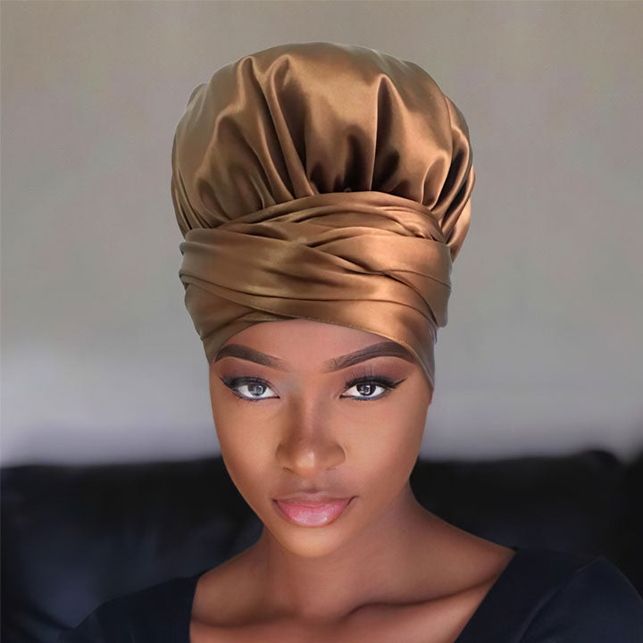 Solid Color Head Wrap(Satin-Lined)-EWA607